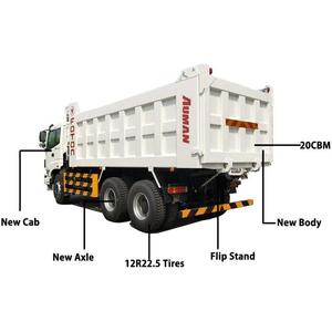 รถบรรทุกดัมพ์มือสอง ยี่ห้อ Foton 6x4 เครื่องยนต์ดีเซล JMC มาตรฐานไอเสียยูโร 5 น้ำหนักรวม 30 ตัน พร้อมกล้องมองหลัง - Product Image 4