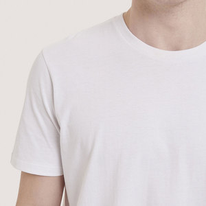 New Style Luxury Quality 100%Cotton Regular Fit Solid Color Blank <b>Tshirt</b> for Men - Product Image 4