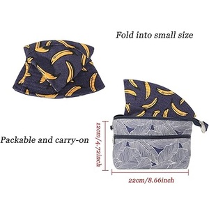 Nouveauté : Bob en coton 100 % pour la pêche, avec impression par sublimation extérieure, casquettes rondes respirantes pour l'équitation, faible MOQ - Product Image 5