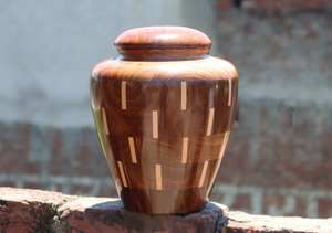 Urnas de cremación de madera hechas a mano para adultos para cenizas humanas, funeral personalizado, conmemorativo para mascotas para urna de perro y gato - Product Image 3