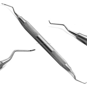 เครื่องมือขูดหินปูนแบบสองด้าน Columbia Universal Curette สำหรับงานทันตกรรม ทำจากสแตนเลส เหมาะสำหรับมืออาชีพ - Product Image 4