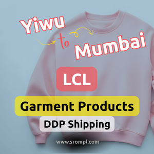 Expédition DDP de produits textiles LCL de Yiwu à Mumbai - Product Image 2