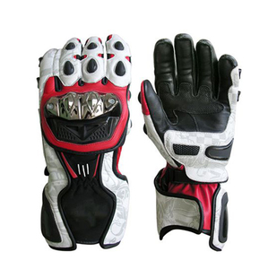 Pantalla táctil PU cuero motocicleta guantes de dedo completo equipo de protección carreras bicicleta montar motocicleta Motocross guantes de motocicleta - Product Image 1