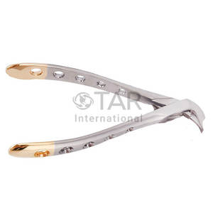 Pinzas extensoras de corona Dental, alicates de extracción de ortodoncia de acero inoxidable, punta de pico, eliminación de corona de dientes, instrumentos médicos - Product Image 3