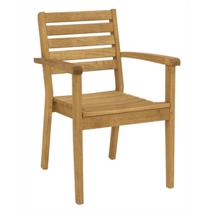 FAUTEUIL EN BOIS DE TECK EXTÉRIEUR DESIGN SIMPLE FABRIQUÉ EN INDONÉSIE - Product Image 1