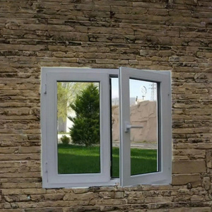 Ventana Corredera Horizontal Elegante de PVC y Aleación de Aluminio, Vidrio Templado, Doble Acristalamiento, Pantalla Magnética, Retención Térmica Mejorada - Product Image 1