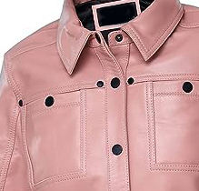 Venta al por mayor de chaqueta de cuero personalizada de las mujeres de moda delgada de gran tamaño de las señoras de cuero de la motocicleta prendas de vestir al por mayor - Product Image 5