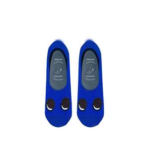 Chaussettes de ballet fines en silicone bleu marine à motif Oreo, antidérapantes pour un usage quotidien - Product Image 1
