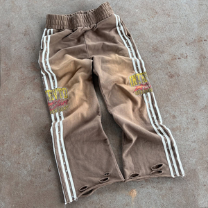 Custom DTG Oversized Hoodies Streetwear Drop Shoulder Sudadera desgastada con cremallera Allover Rhinestones HOODIE para hombres - Product Image 4