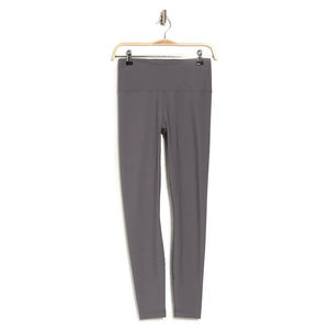 Mid Casual Solid Color Knitted Leggings Full Length Stretch Breathable Women's Yoga Pants Seamless Design Comfortable Soft Wear - Product Image 2