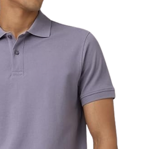 Polo pour homme en coton doux, manches courtes, décontracté, élégant, tendance, confortable, respirant, tendance - Product Image 5