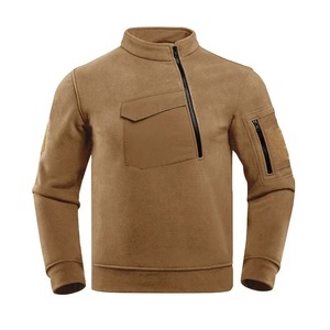 Jersey de alta calidad, Sudadera con capucha de gran tamaño para adultos, chaqueta de lana con diseño a cuadros para hombre con bordado de logotipo personalizado con cuello con capucha - Product Image 6