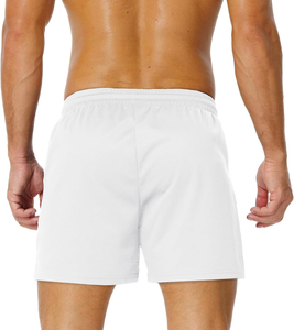 Conjunto Deportivo de 2 Piezas para Hombre, Pantalones Cortos y Camiseta Deportiva de Poliéster, Color Sólido, para Gimnasio, Venta al Por Mayor de Fábrica OEM, Nuevo Modelo 2025 - Product Image 5