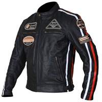 Jaket Kulit Sapi Gaya Motor Trendy Terbaru, Unisex, Tahan Air, dan Bernapas