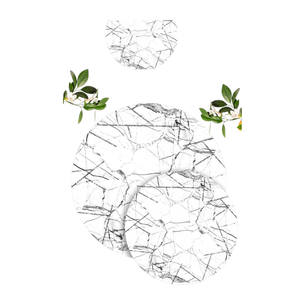 Nouveau modèle Service de table en mélamine 18 designs Fabricant Vente en gros 72 pièces Ensemble de vaisselle rond en mélamine pour 8 personnes - Product Image 1