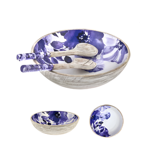 Bol en bois fait main de haute qualité pour la vaisselle Bol en bois avec ustensiles de cuisine de luxe étanches à l'eau Bol en bois classique. - Product Image 4