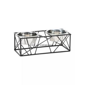 Comedero para Mascotas Personalizado de Venta Caliente, Nuevo Diseño de Metal, Tazón de Alimentación para Perros y Gatos, Color Dorado Brillante Pulido - Product Image 5