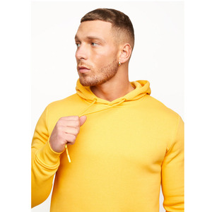 Sudadera con Capucha Extra Grande de Alta Calidad para Hombre, 100% Algodón, Felpa Francesa Gruesa y Pesada para Impresión Puff, Teñido Liso para Invierno - Product Image 4