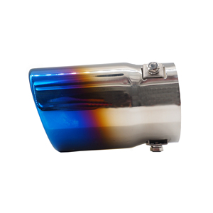 Terminale rotondo da 66 mm inclinato in acciaio inossidabile - Product Image 2