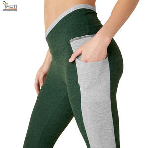 Nuevo estilo, mallas de Yoga hechas a medida, mallas de mujer de Color personalizadas hechas en Pakistán, mallas de mujer - Product Image 3