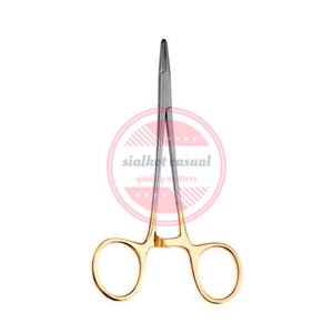 Portaagujas TC Instrumentos quirúrgicos de acero inoxidable Portaagujas con logotipo personalizado - Product Image 4