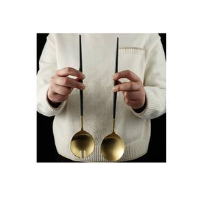 Meilleur prix Couverts En Métal Salade Service Ensemble Poignée 10ml Capacité Miroir Polonais pour Mariages Restaurants-Mariage Fourchette Cuillère Ensemble - Product Image 6