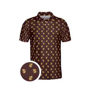 เสื้อโปโลผู้ชายแฟชั่นลำลองผ้าแห้งเร็วเหมาะสำหรับการฝึกซ้อมชุดเครื่องแบบกีฬาและทีม USA - Product Image 1