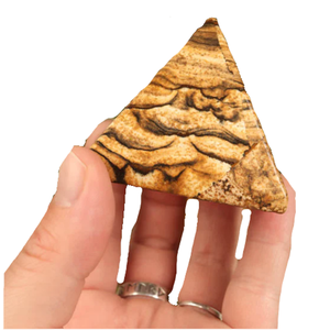 Grossiste Image naturelle Jaspe Cristal Pyramide Agate Pyramides Pierres précieuses Pierre de guérison Produit artisanal - Product Image 2