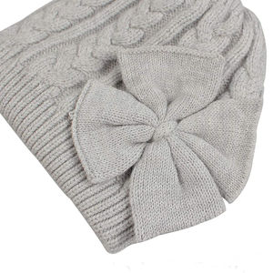 Bonnes qualités, fil de coton solide de haute qualité, bonnets d'hiver unisexes tricotés, tendance de la mode, voyage à faible MOQ - Product Image 3