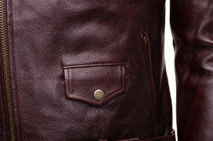 Nuevas Chaquetas de Cuero Personalizadas 2026, Proveedores de Pakistán, Venta al por Mayor, Calidad de Exportación, Ropa Exterior de Cuero Genuino de Marca para Compradores - Product Image 4