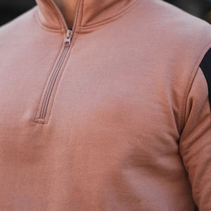 2025 Fleece Pullover Hoodies Set Personalizado Hombres Dos piezas Jogging 100% Algodón Logotipo personalizado Chándal transpirable para Unisex - Product Image 3