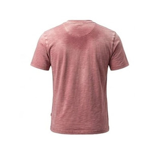 T-shirt délavé style urbain moderne 100% Coton Premium Écologique Respirant Léger Couleurs personnalisables Coupe décontractée - Product Image 2