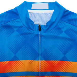 Custom Sublimation Printed Team <b>Shorts</b> Sleeves <b>Cycling</b> Jersey Low MOQ <b>Short</b> Sleeve <b>Cycling</b> Shirt For <b>Men</b> - Product Image 3