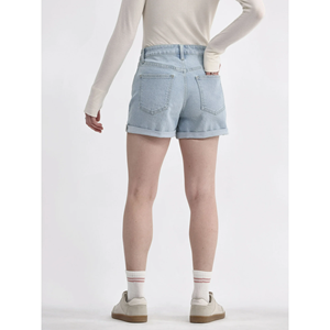 Premium Quality Women's <b>Shorts</b> Customized Design Washed Denim Plus Size Fashionable <b>Slim</b> <b>Fit</b> Breathable Comfort - Product Image 6