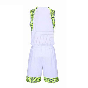 Ensemble d'uniformes de basket-ball Tissu respirant Ajustement confortable Uniforme de basket-ball pour l'entraînement et les matchs d'équipe - Product Image 2