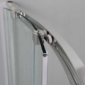 KORICINI Genoa 80x80 Cabina Doccia Semicircolare Minimalista e Resistente - Product Image 3