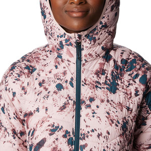 OEM Custom Printed Outdoor Ladies Winter Coats Puffer <b>Jacket</b> Women Waterproof Polyester Nylon Breathable Solid Color <b>Jackets</b> - Product Image 4