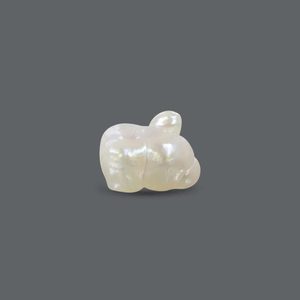Perla de Agua Dulce Natural Basra Pearl de 5.93 Quilates, Color Blanco/Dorado, para la Elaboración de Joyas - Product Image 1