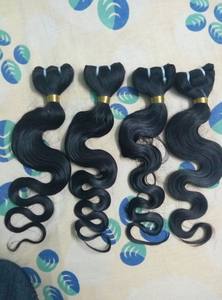 Paquets de Cheveux Humains Naturels Vague de Corps Vendeurs de Cheveux Paquets de Cheveux Vierges en Vrac Directement du Fournisseur Indien - Product Image 2