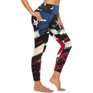 เลกกิ้งรัดรูปเอวสูงสำหรับผู้หญิงเลกกิ้งออกกำลังกายผ้าฝ้าย100% ใส่สบายใส่เล่นกีฬาวิ่งเล่นฟิตเนส - Product Image 5