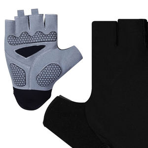 ถุงมือขี่จักรยานเสือหมอบแบบครึ่งนิ้วสำหรับทุกเพศถุงมือขี่จักรยานแบบยืดหยุ่นกันลื่นระบายอากาศได้ดี - Product Image 5