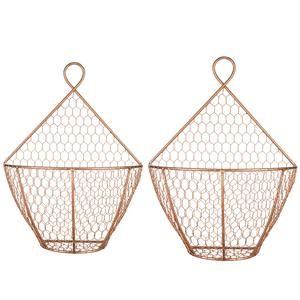 ตะกร้าผลไม้โลหะสำหรับจัดเก็บพร้อมชามลึกดีไซน์สำหรับเก็บกล้วยส้มแอปเปิ้ลและผลไม้ตามฤดูกาลอย่างเรียบร้อย - Product Image 1