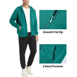 Hiver personnalisé grande taille sweat à capuche pour femme DTG luxe sweat à capuche zippé logo personnalisé sweat vierge unisexe sweat à capuche zippé pour hommes - Product Image 4