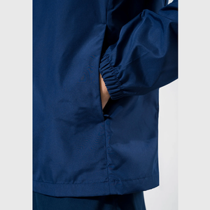 Chaqueta cortavientos informal al por mayor para hombre con diseño de capucha - Product Image 3