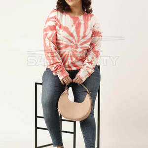 สเวตเชิ้ตขนาดใหญ่พิเศษของผู้หญิงทันสมัยสำหรับใส่สบายๆทุกวันและฤดูหนาวพิมพ์ลายตามสั่ง - Product Image 2