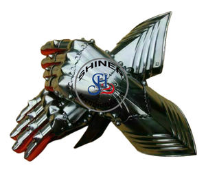 Gants d'armure médiévale en acier, armure de combat, paire fonctionnelle, SCA médiéval, Halloween, gants de combat prêts à l'emploi, costume - Product Image 4