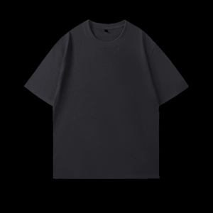 Camisetas ajustadas para hombre con logotipo personalizado al por mayor, camisetas de manga corta de algodón pesado de talla grande, respetuosas con el medio ambiente y transpirables - Product Image 5