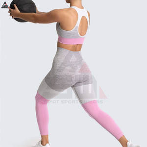 Ensemble de yoga et leggings de sport grande taille pour femmes, design uni personnalisé, respirant, séchage rapide, vêtements de sport de haute qualité - Product Image 2