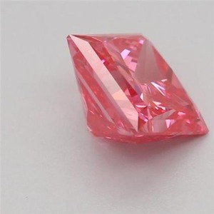 Diamant synthétique de qualité supérieure en vrac, taille princesse, 2,00 carats, rose fantaisie, IGI VS1, prix d'usine, livraison - Product Image 3