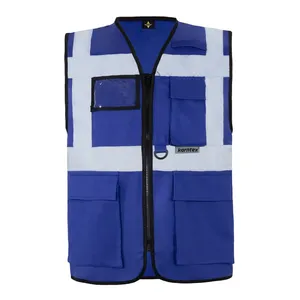 Gilet multifonctionnel personnalisé Berlin avec autocollants et lumières réfléchissants pour usage promotionnel - Product Image 5